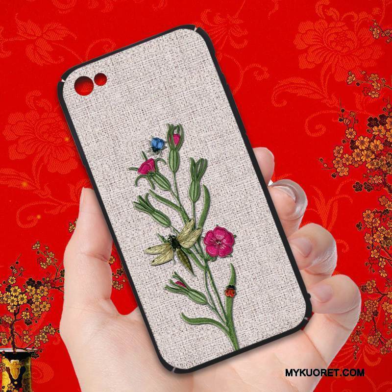 Kuori Redmi Note 5a Suojaus Pieni Pesty Suede, Kotelo Redmi Note 5a Laukut Punainen Persoonallisuus