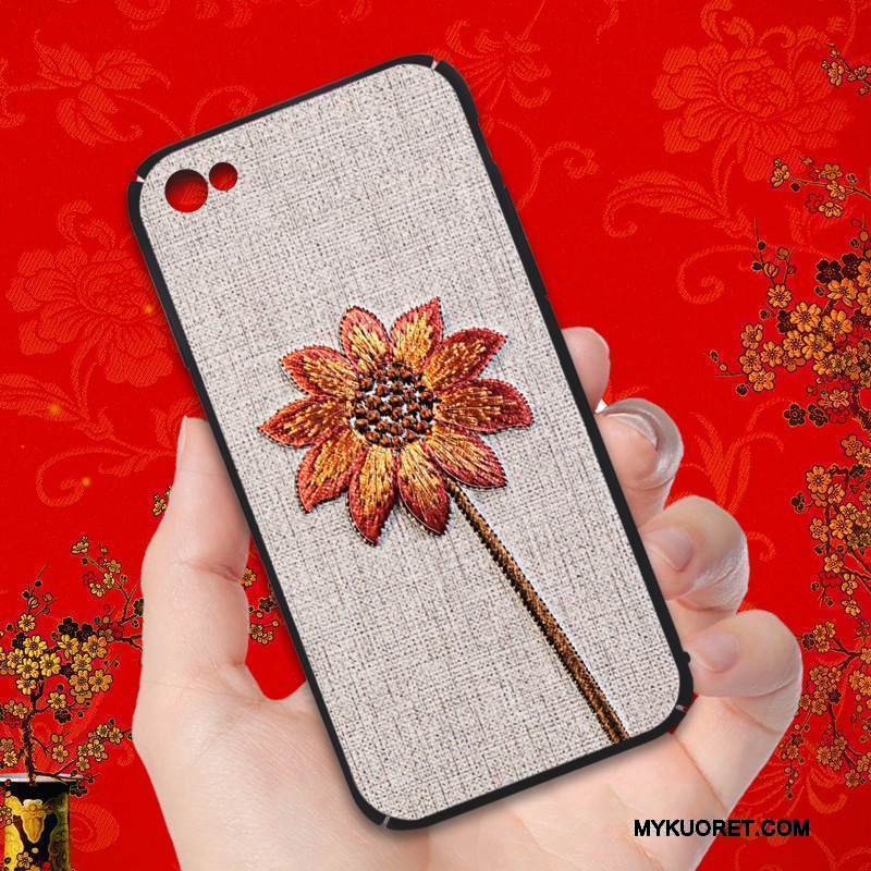 Kuori Redmi Note 5a Suojaus Pieni Pesty Suede, Kotelo Redmi Note 5a Laukut Punainen Persoonallisuus