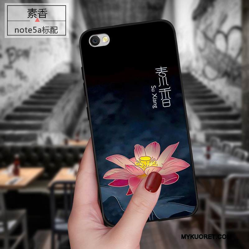 Kuori Redmi Note 5a Suojaus Puhelimen Kuoret Keltainen, Kotelo Redmi Note 5a Silikoni Murtumaton Pieni