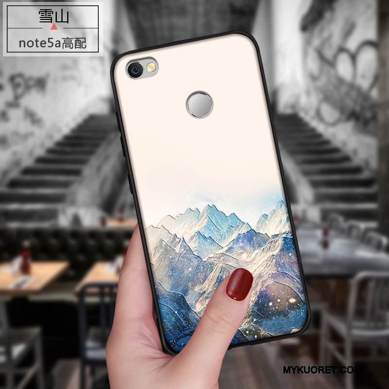 Kuori Redmi Note 5a Suojaus Puhelimen Kuoret Keltainen, Kotelo Redmi Note 5a Silikoni Murtumaton Pieni