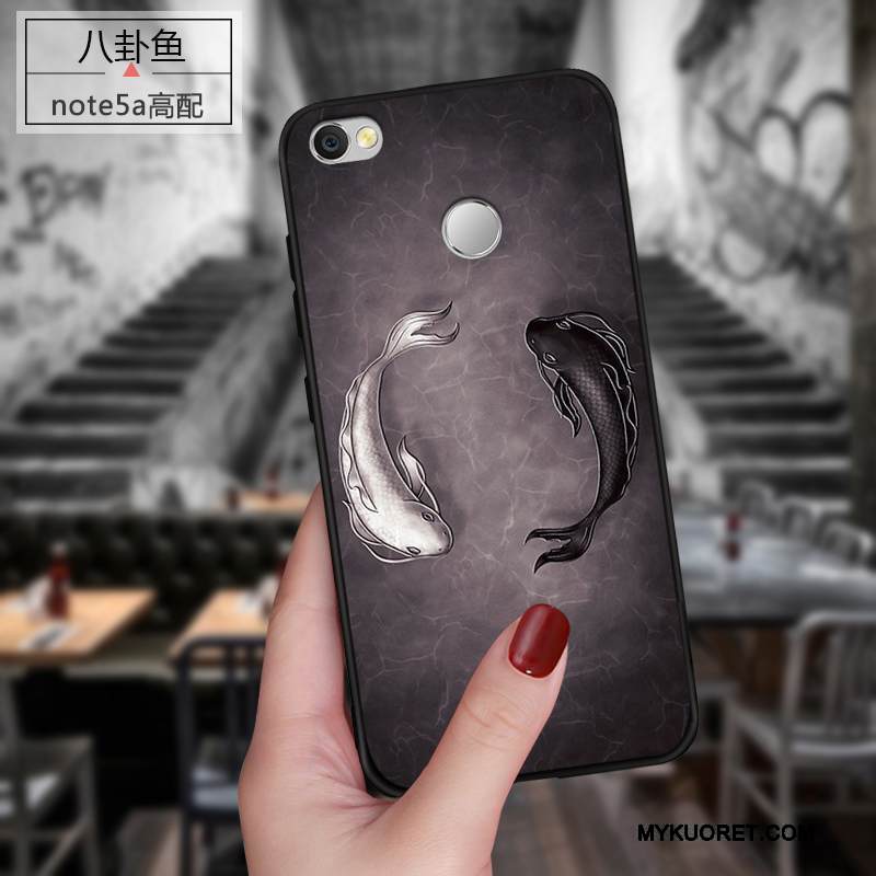 Kuori Redmi Note 5a Suojaus Puhelimen Kuoret Keltainen, Kotelo Redmi Note 5a Silikoni Murtumaton Pieni