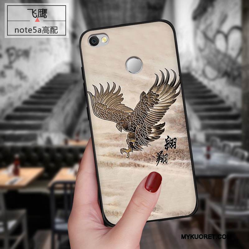 Kuori Redmi Note 5a Suojaus Puhelimen Kuoret Keltainen, Kotelo Redmi Note 5a Silikoni Murtumaton Pieni