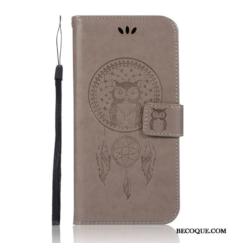 Kuori Redmi Note 6 Pro Nahka Punainen Kulta, Kotelo Redmi Note 6 Pro Kuoret Puhelimen Kuoret