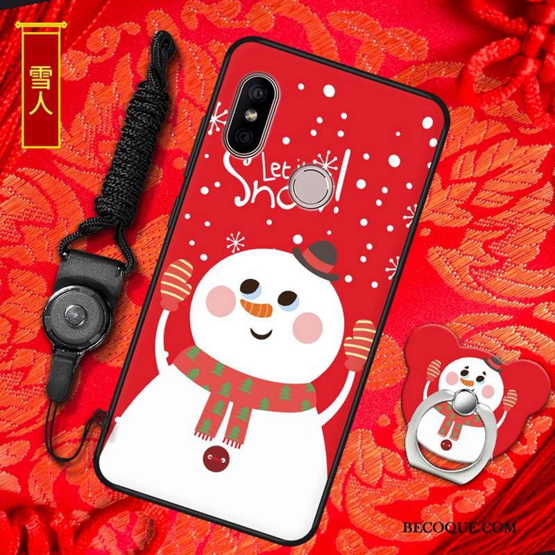 Kuori Redmi Note 6 Pro Pehmeä Neste Puhelimen Kuoret Punainen, Kotelo Redmi Note 6 Pro Suojaus