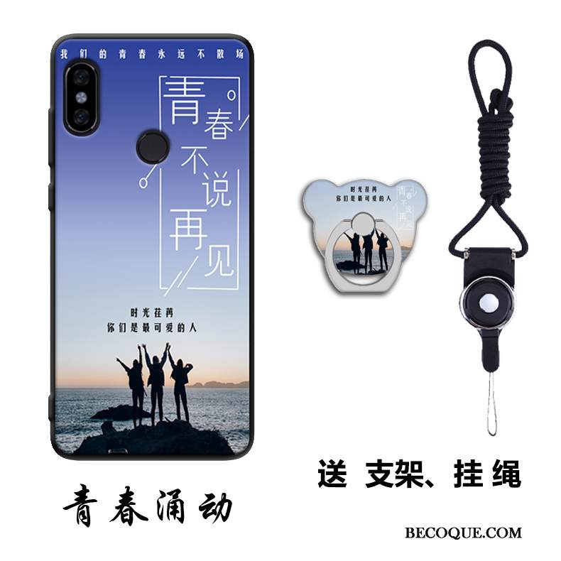 Kuori Redmi Note 6 Pro Pehmeä Neste Punainen Puhelimen Kuoret, Kotelo Redmi Note 6 Pro Sininen Net Red