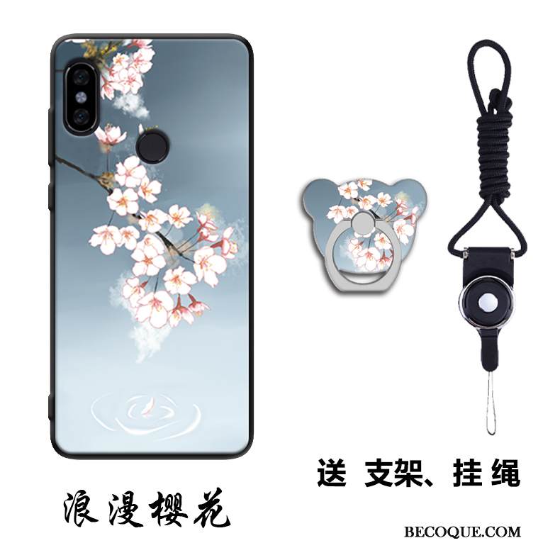 Kuori Redmi Note 6 Pro Pehmeä Neste Punainen Puhelimen Kuoret, Kotelo Redmi Note 6 Pro Sininen Net Red