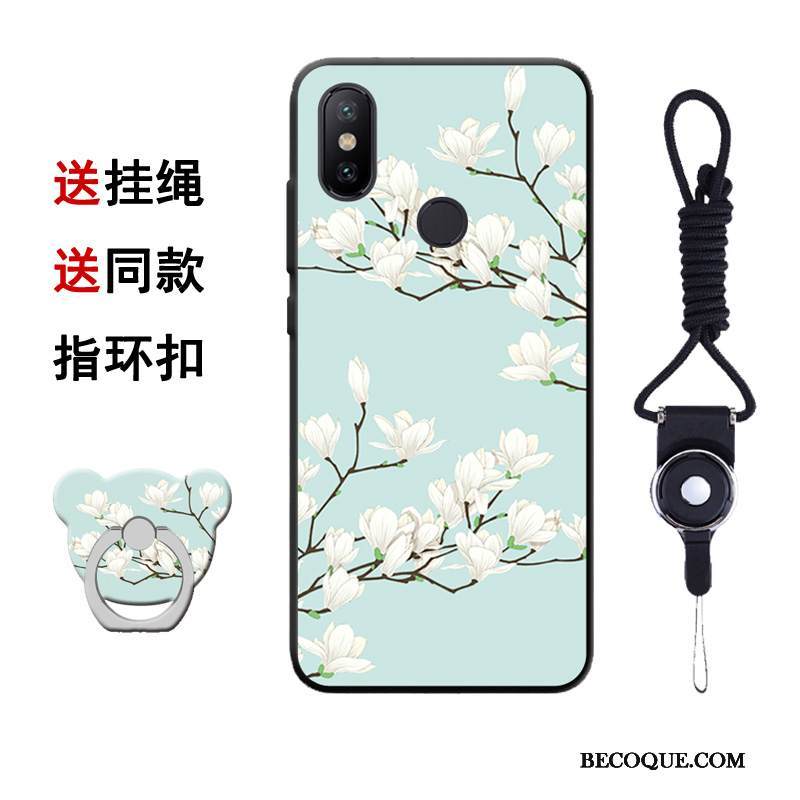 Kuori Redmi Note 6 Pro Silikoni Trendi Net Red, Kotelo Redmi Note 6 Pro Pehmeä Neste Uusi Pieni