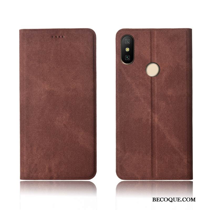 Kuori Redmi Note 6 Pro Suojaus Murtumaton Puhelimen Kuoret, Kotelo Redmi Note 6 Pro Silikoni Punainen Cowboy