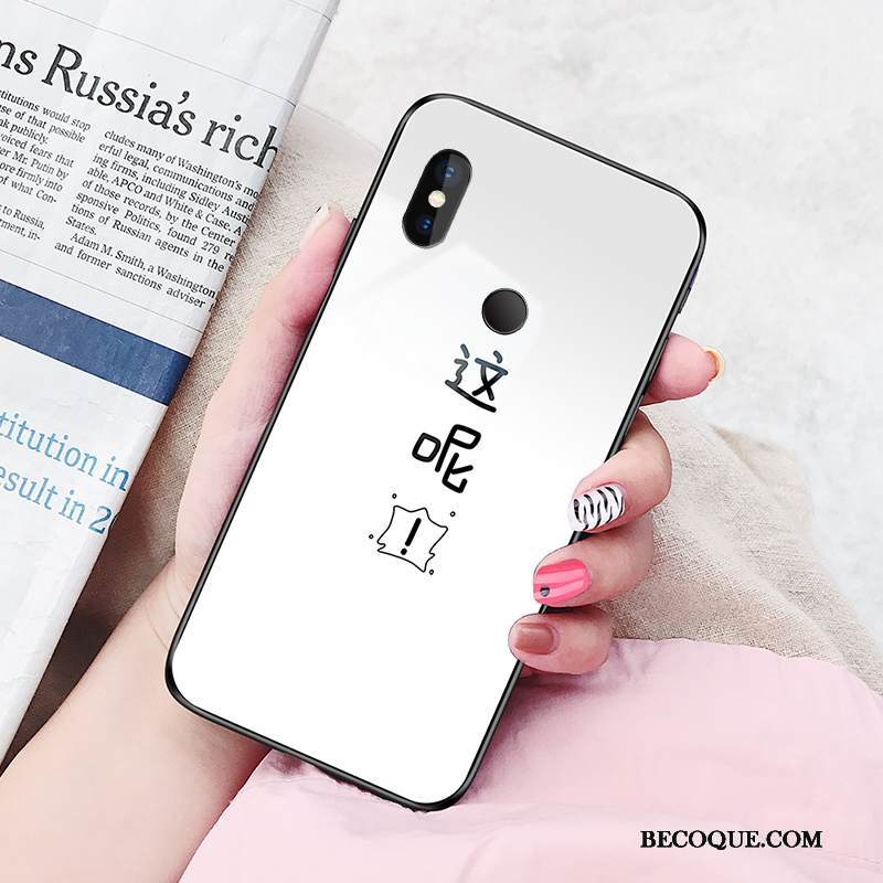 Kuori Redmi Note 6 Pro Suojaus Punainen Trendi, Kotelo Redmi Note 6 Pro Puhelimen Kuoret Lasi