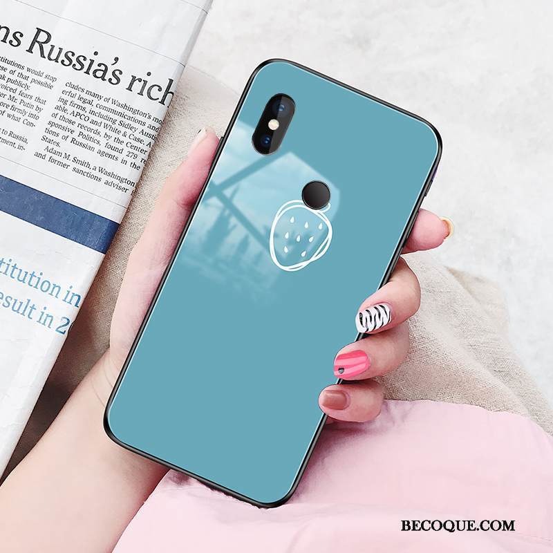 Kuori Redmi Note 6 Pro Suojaus Punainen Trendi, Kotelo Redmi Note 6 Pro Puhelimen Kuoret Lasi
