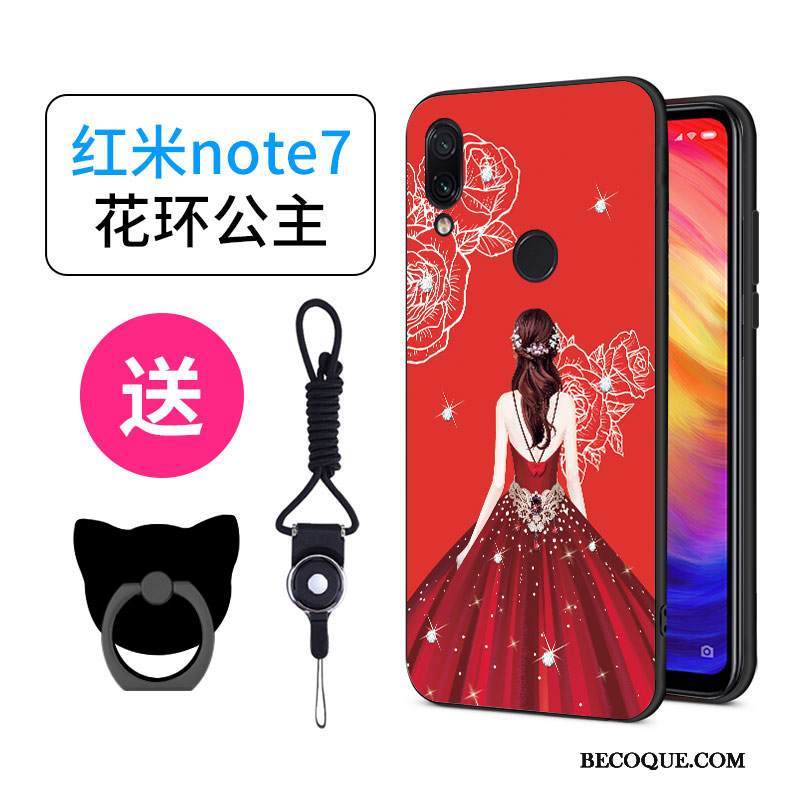 Kuori Redmi Note 7 Luova Persoonallisuus Pieni, Kotelo Redmi Note 7 Sarjakuva Opiskelija Rakastunut