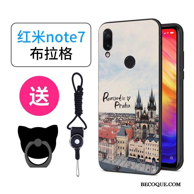 Kuori Redmi Note 7 Luova Persoonallisuus Pieni, Kotelo Redmi Note 7 Sarjakuva Opiskelija Rakastunut