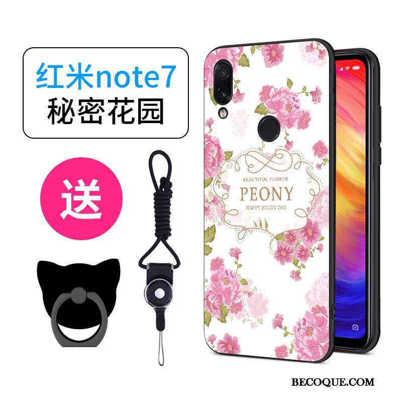 Kuori Redmi Note 7 Luova Persoonallisuus Pieni, Kotelo Redmi Note 7 Sarjakuva Opiskelija Rakastunut