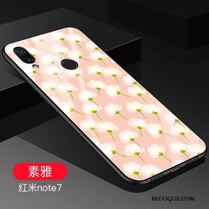 Kuori Redmi Note 7 Luova Persoonallisuus Puhelimen Kuoret, Kotelo Redmi Note 7 Laukut Lasi Vihreä