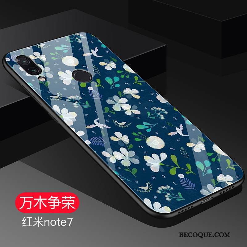 Kuori Redmi Note 7 Luova Persoonallisuus Puhelimen Kuoret, Kotelo Redmi Note 7 Laukut Lasi Vihreä