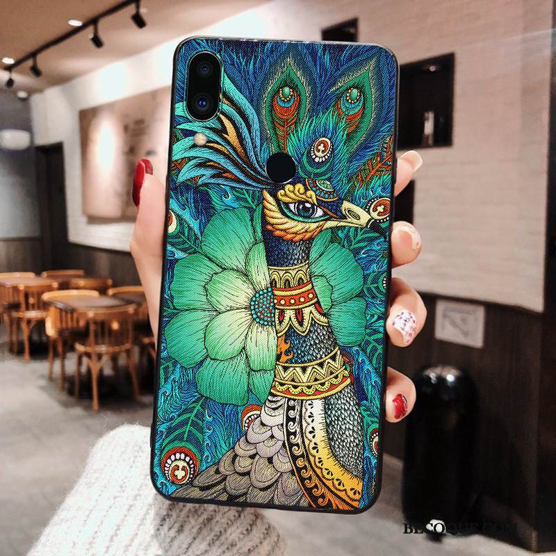 Kuori Redmi Note 7 Silikoni Kulta Tuuli, Kotelo Redmi Note 7 Luova Persoonallisuus Pesty Suede