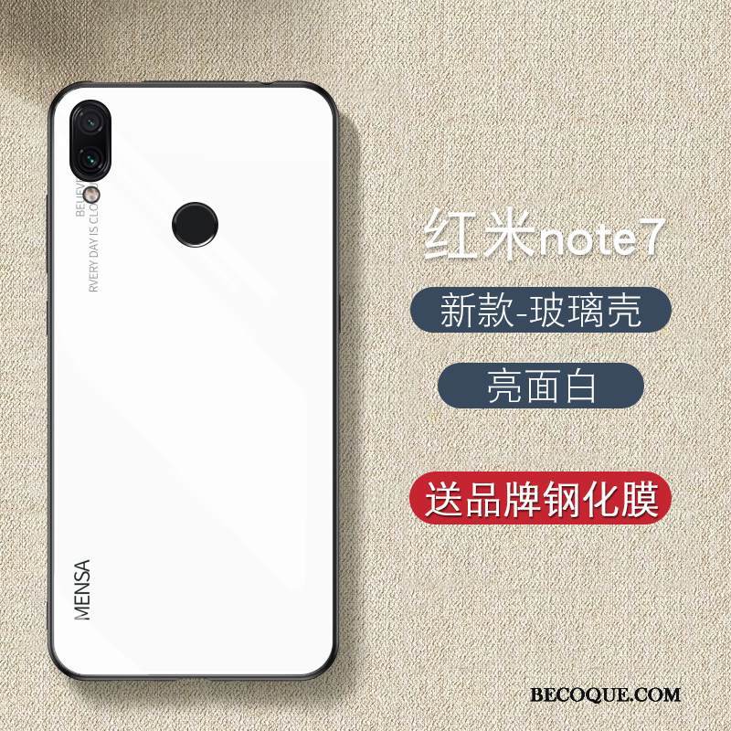 Kuori Redmi Note 7 Silikoni Pieni Persoonallisuus, Kotelo Redmi Note 7 Luova Trendi Net Red