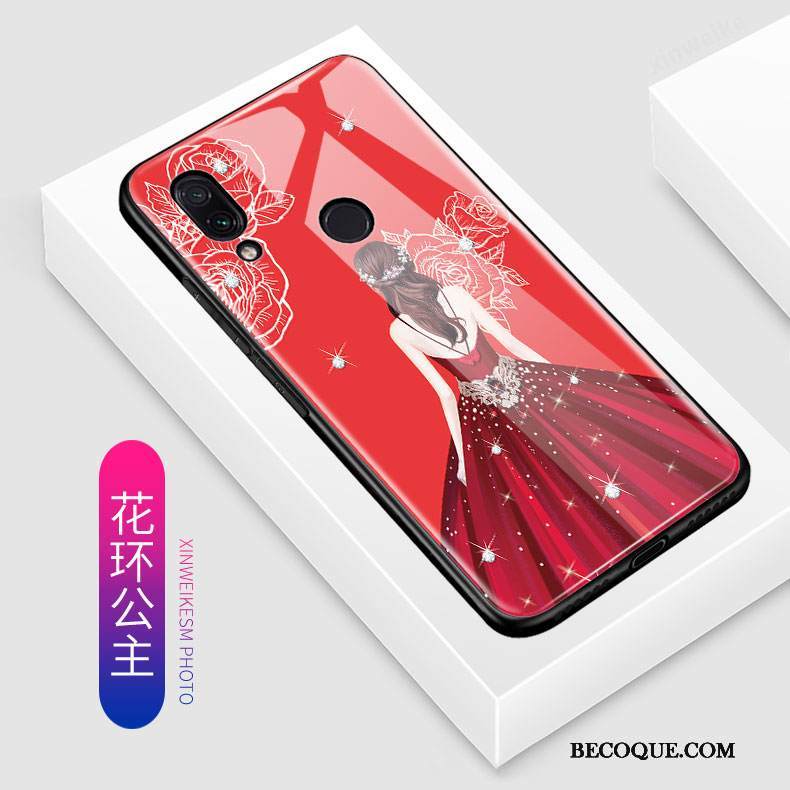 Kuori Redmi Note 7 Suojaus Pieni Sininen, Kotelo Redmi Note 7 Sarjakuva Punainen Persoonallisuus