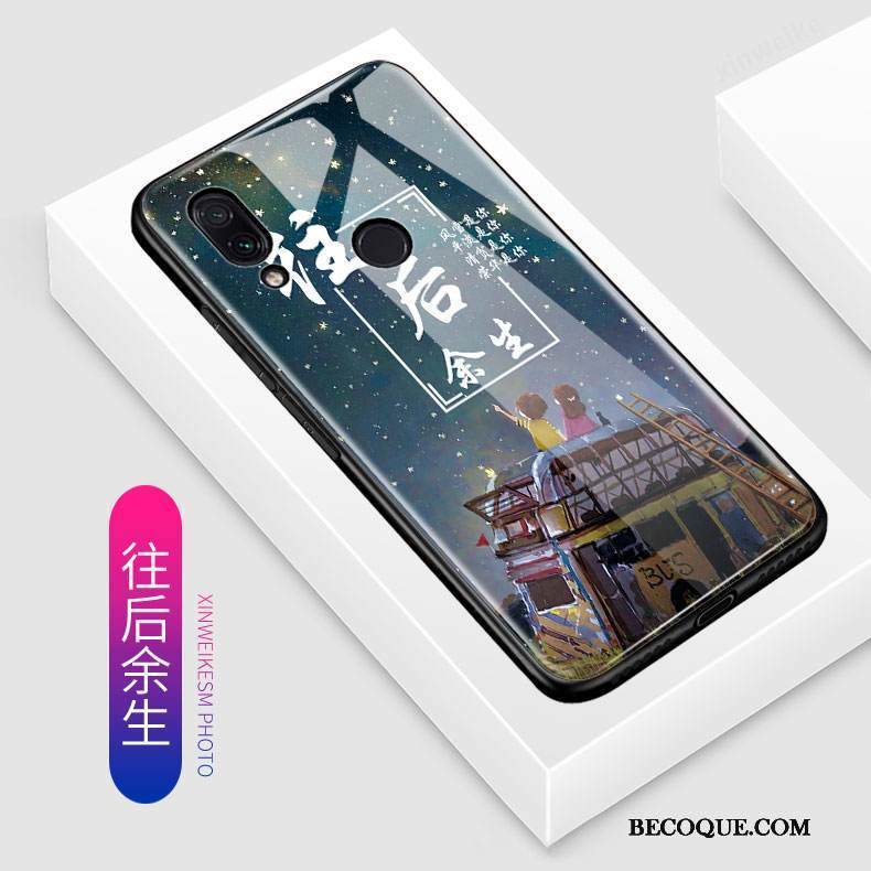 Kuori Redmi Note 7 Suojaus Pieni Sininen, Kotelo Redmi Note 7 Sarjakuva Punainen Persoonallisuus