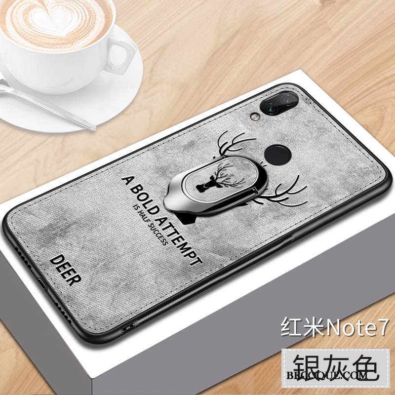 Kuori Redmi Note 7 Suojaus Sininen Murtumaton, Kotelo Redmi Note 7 Pehmeä Neste Ultra Pieni