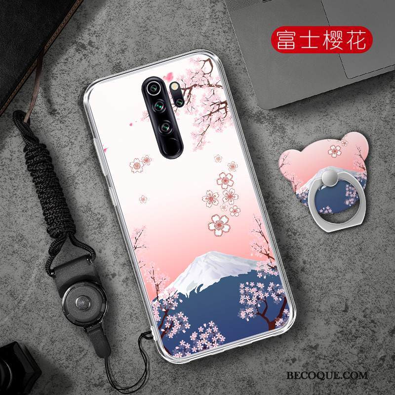 Kuori Redmi Note 8 Pro Pehmeä Neste Murtumaton Puhelimen Kuoret, Kotelo Redmi Note 8 Pro Punainen Trendi