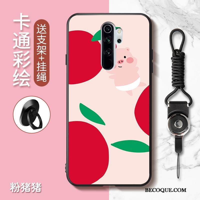 Kuori Redmi Note 8 Pro Sarjakuva Puhelimen Kuoret Murtumaton, Kotelo Redmi Note 8 Pro Punainen Ihana