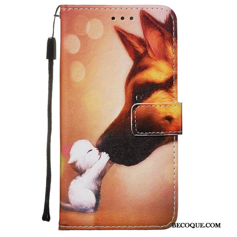 Kuori Redmi Note 8t Nahka Pieni Punainen, Kotelo Redmi Note 8t Kuoret Malli Persoonallisuus