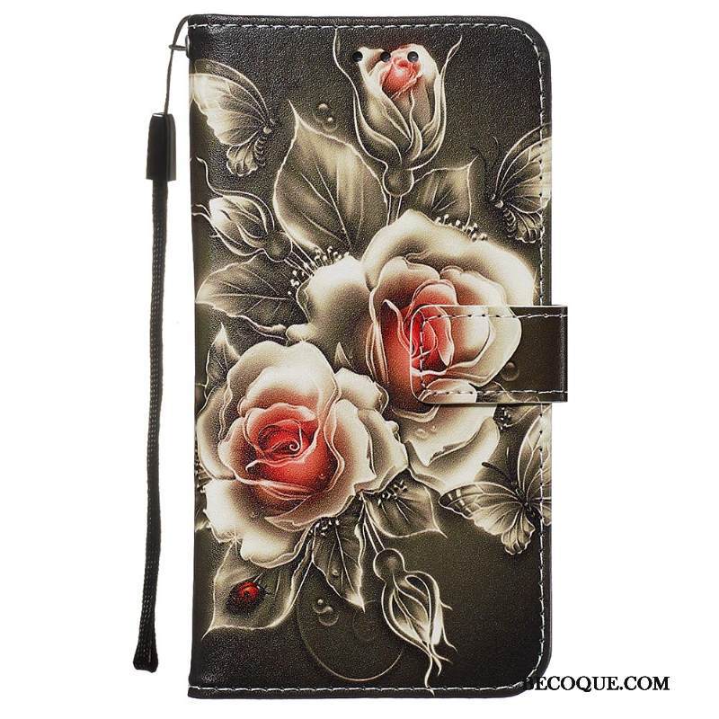 Kuori Redmi Note 8t Nahka Pieni Punainen, Kotelo Redmi Note 8t Kuoret Malli Persoonallisuus