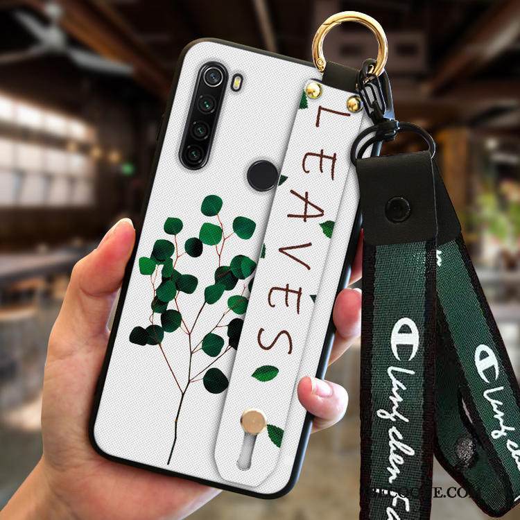 Kuori Redmi Note 8t Silikoni Pieni Persoonallisuus, Kotelo Redmi Note 8t Valkoinen Suuntaus