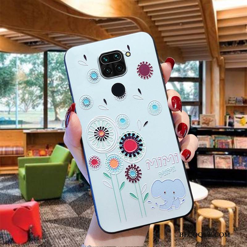 Kuori Redmi Note 9 Silikoni Net Red Puhelimen Kuoret, Kotelo Redmi Note 9 Tila Murtumaton Punainen