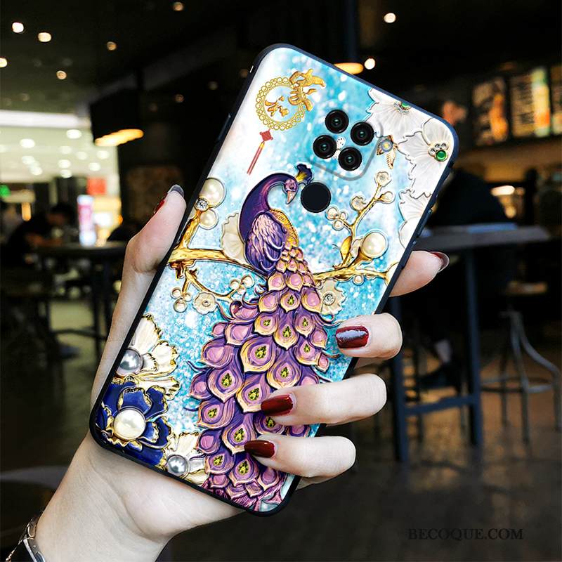 Kuori Redmi Note 9 Suojaus Kiinalainen Tyyli Murtumaton, Kotelo Redmi Note 9 Laukut Etninen Punainen