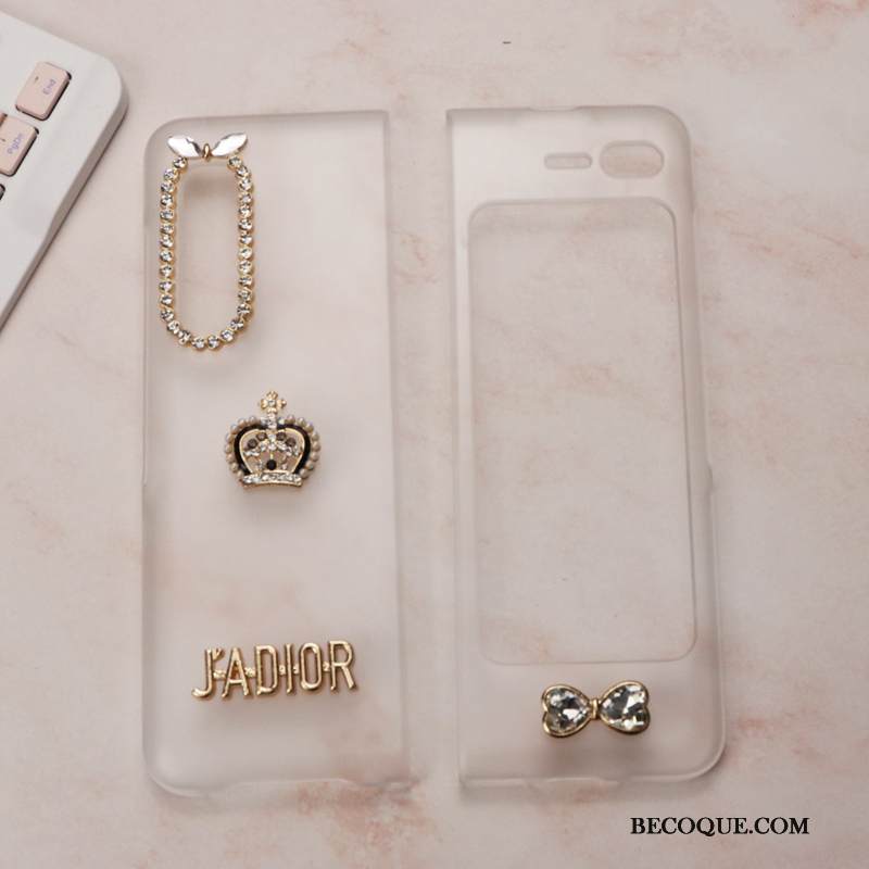 Kuori Samsung Fold Laukut Net Red Puhelimen Kuoret, Kotelo Samsung Fold Suojaus Punainen Ihana