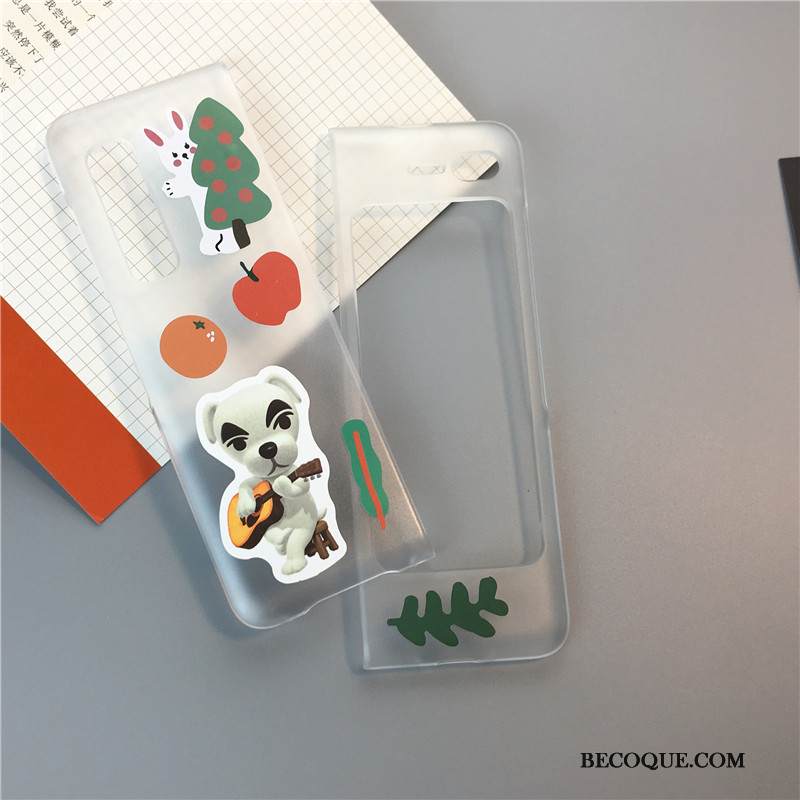 Kuori Samsung Fold Sarjakuva Musta Puhelimen Kuoret, Kotelo Samsung Fold Suojaus Pesty Suede