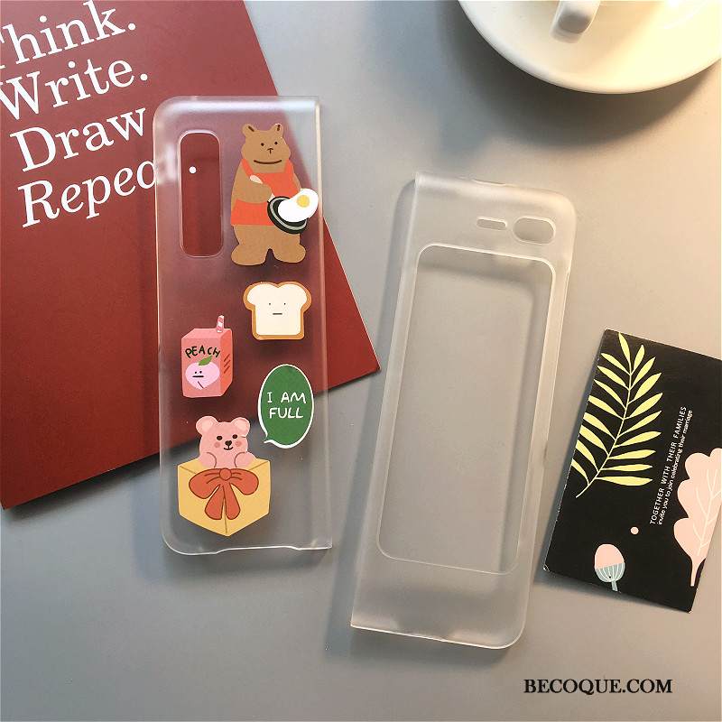 Kuori Samsung Fold Sarjakuva Sininen Ihana, Kotelo Samsung Fold Laukut Puhelimen Kuoret Pesty Suede