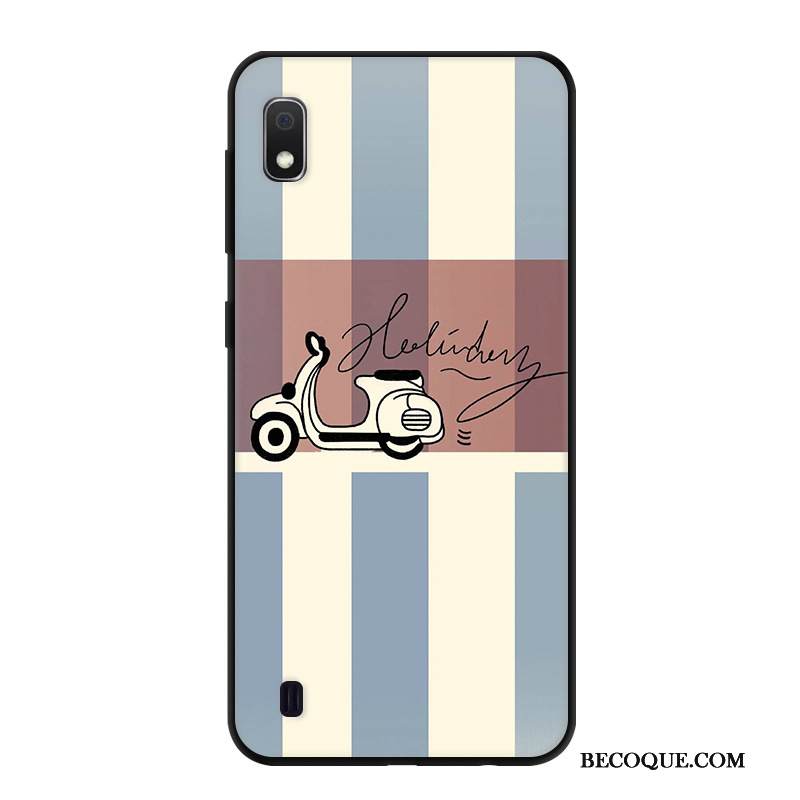 Kuori Samsung Galaxy A10 Laukut Yksinkertainen Valkoinen, Kotelo Samsung Galaxy A10 Luova Kustannukset Murtumaton