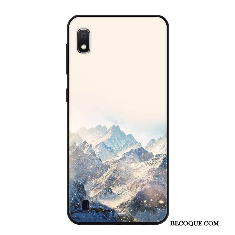 Kuori Samsung Galaxy A10 Laukut Yksinkertainen Valkoinen, Kotelo Samsung Galaxy A10 Luova Kustannukset Murtumaton
