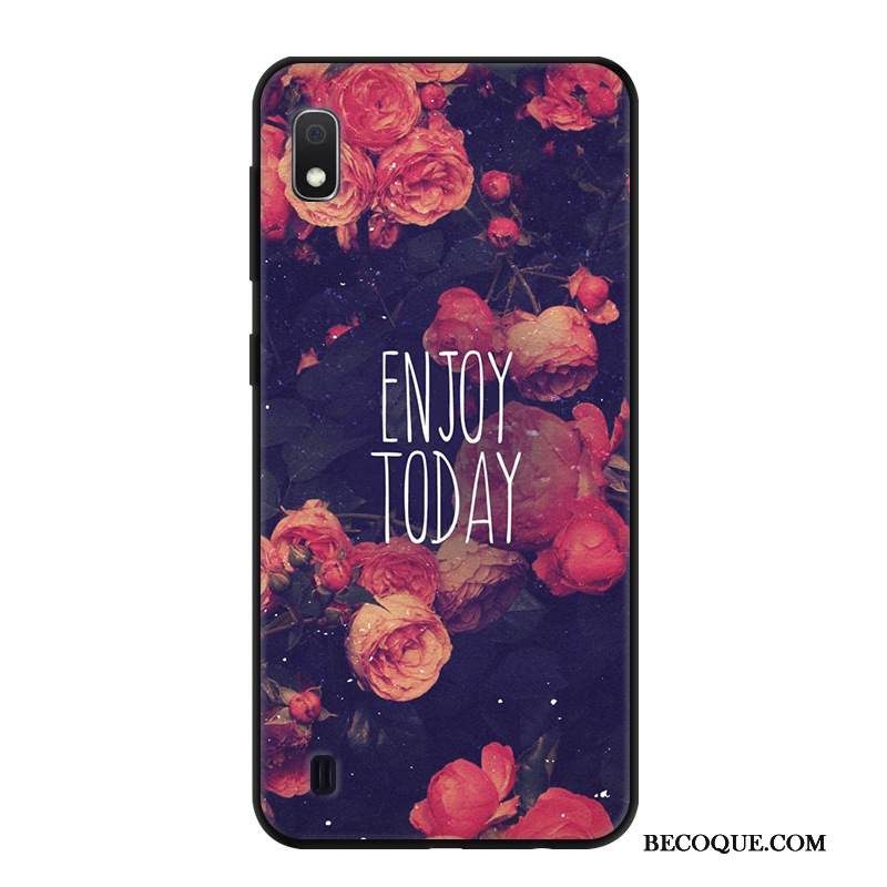 Kuori Samsung Galaxy A10 Laukut Yksinkertainen Valkoinen, Kotelo Samsung Galaxy A10 Luova Kustannukset Murtumaton