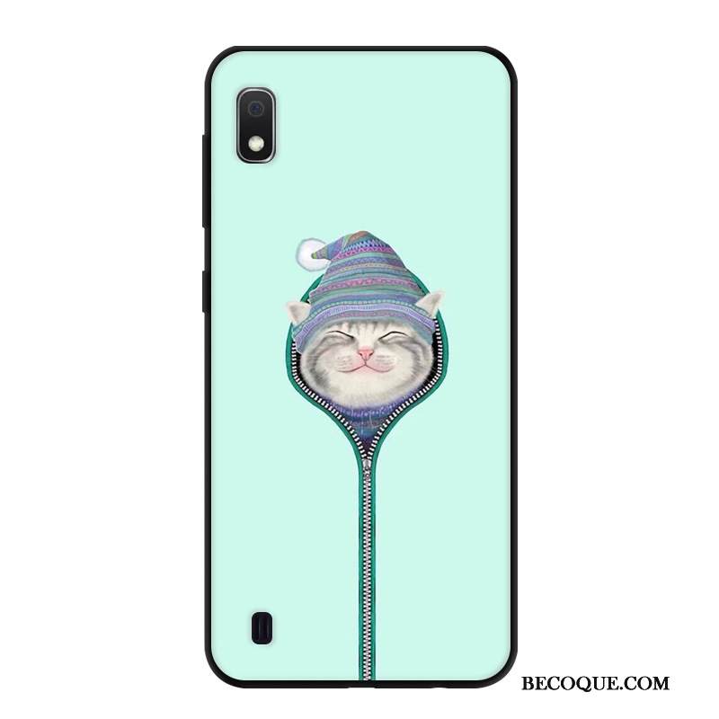 Kuori Samsung Galaxy A10 Laukut Yksinkertainen Valkoinen, Kotelo Samsung Galaxy A10 Luova Kustannukset Murtumaton