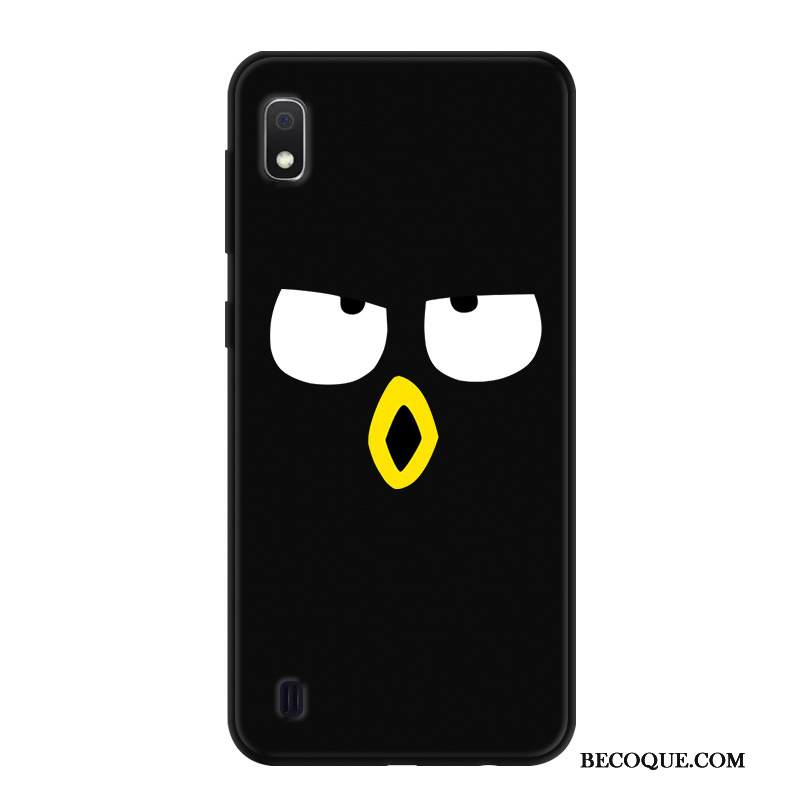 Kuori Samsung Galaxy A10 Luova Puhelimen Kuoret Musta, Kotelo Samsung Galaxy A10 Sarjakuva Persoonallisuus Murtumaton