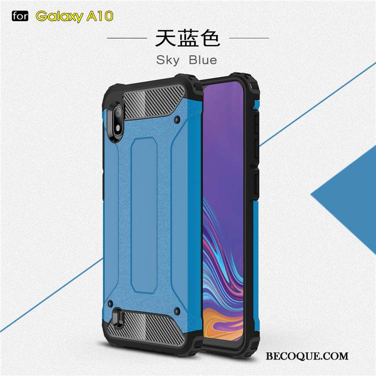 Kuori Samsung Galaxy A10 Pehmeä Neste Kova Punainen, Kotelo Samsung Galaxy A10 Suojaus Murtumaton Puhelimen Kuoret