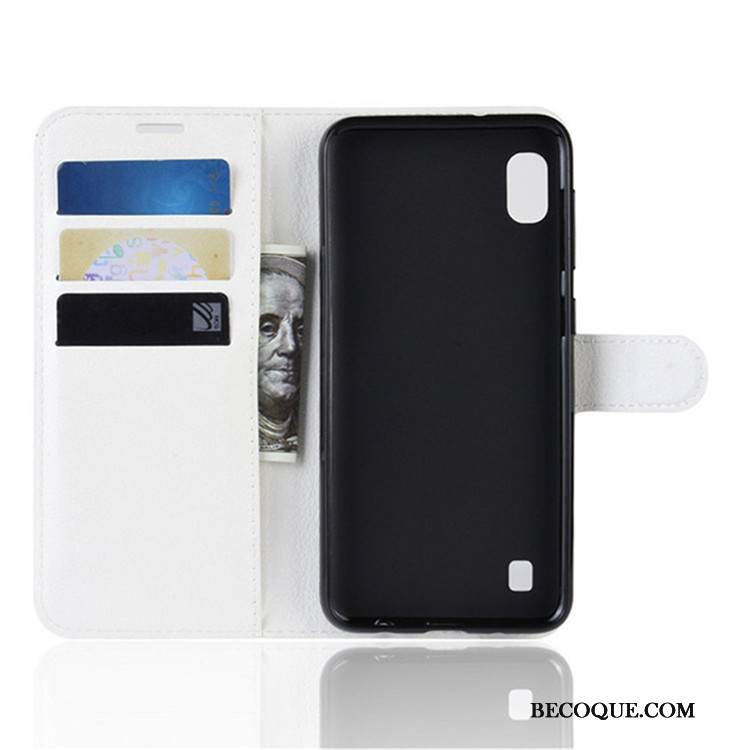 Kuori Samsung Galaxy A10 Salkku Musta, Kotelo Samsung Galaxy A10 Suojaus