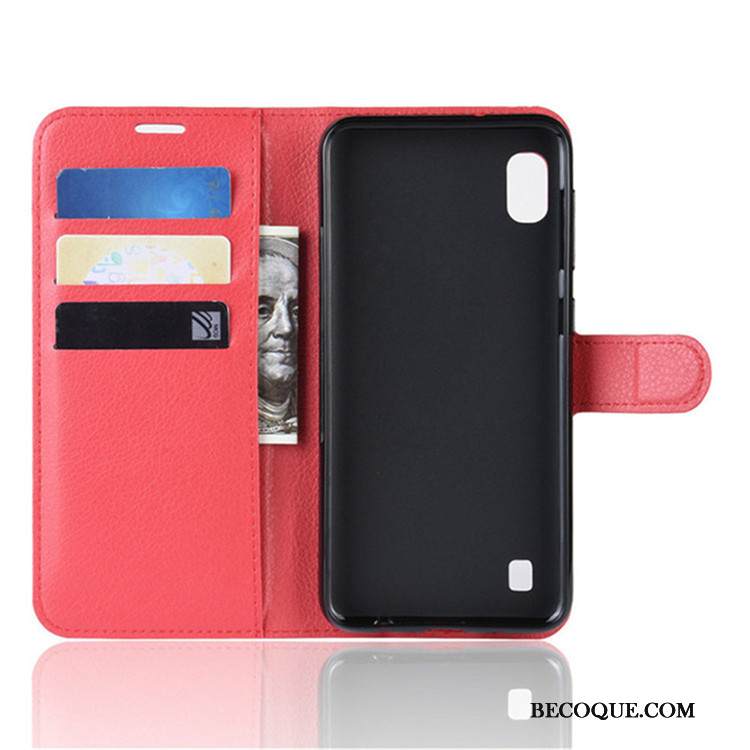 Kuori Samsung Galaxy A10 Salkku Musta, Kotelo Samsung Galaxy A10 Suojaus