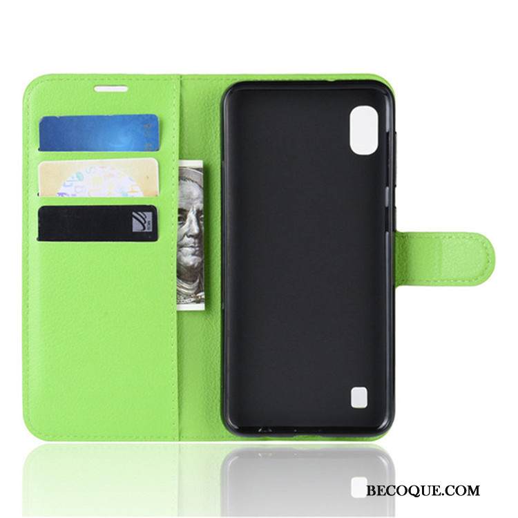 Kuori Samsung Galaxy A10 Salkku Musta, Kotelo Samsung Galaxy A10 Suojaus