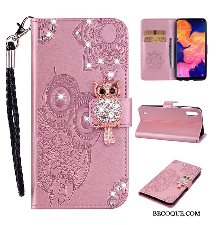 Kuori Samsung Galaxy A10 Salkku Puhelimen Kuoret Kulta, Kotelo Samsung Galaxy A10 Pehmeä Neste