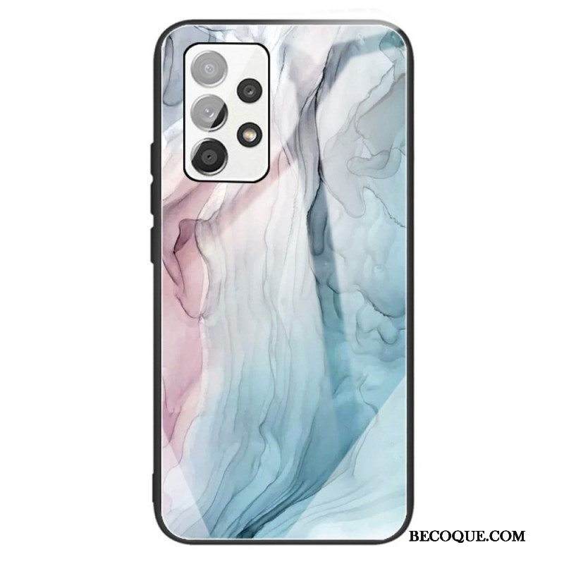 Kuori Samsung Galaxy A13 Marmori Karkaistu Lasi