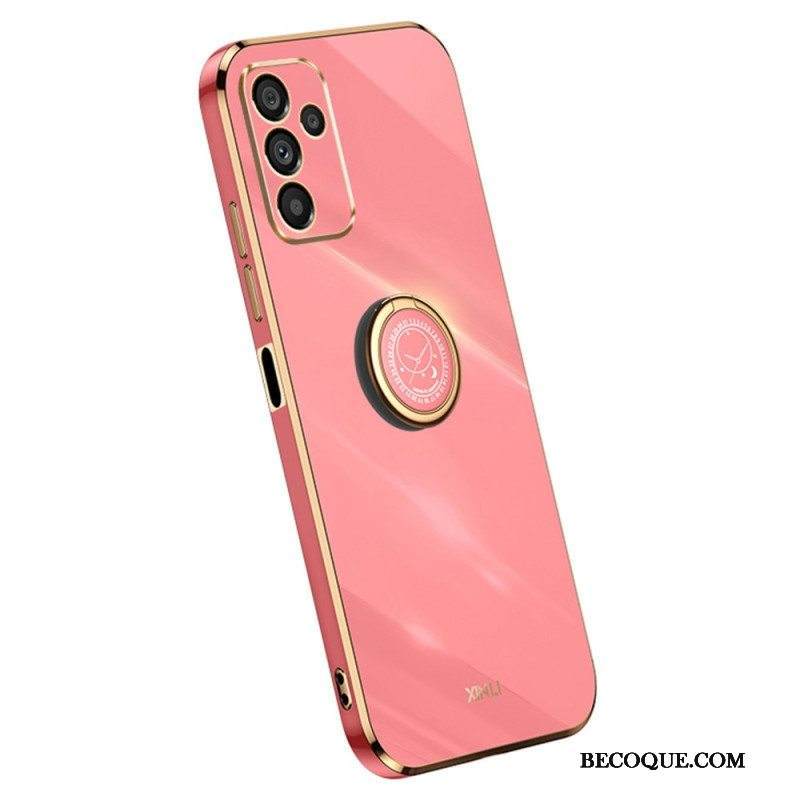 Kuori Samsung Galaxy A14 / A14 5G Kultaiset Reunat Rengastuella