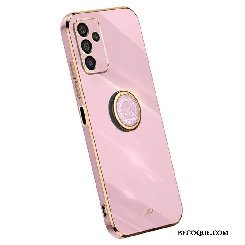 Kuori Samsung Galaxy A14 / A14 5G Kultaiset Reunat Rengastuella