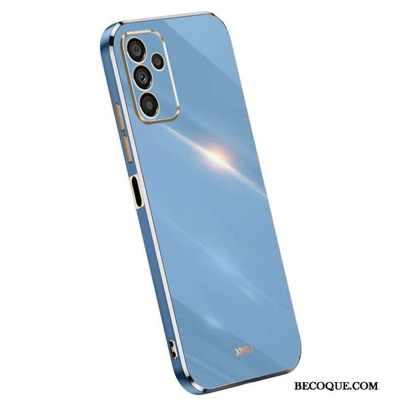 Kuori Samsung Galaxy A14 / A14 5G Silikoniset Kultaiset Reunat