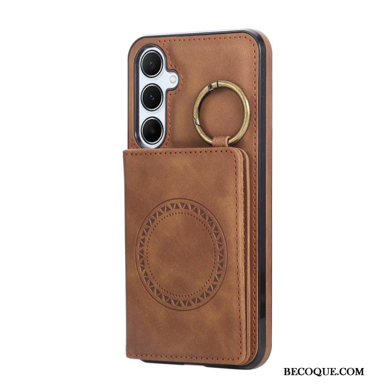 Kuori Samsung Galaxy A17 4g / 5g Korttikotelo Ja Sormus