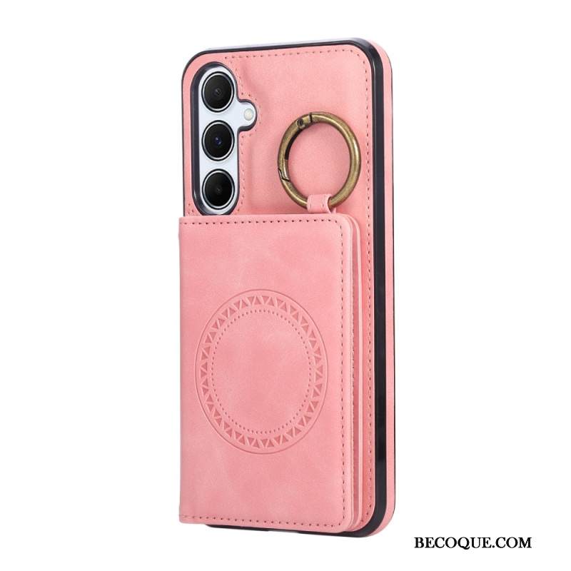 Kuori Samsung Galaxy A17 4g / 5g Korttikotelo Ja Sormus